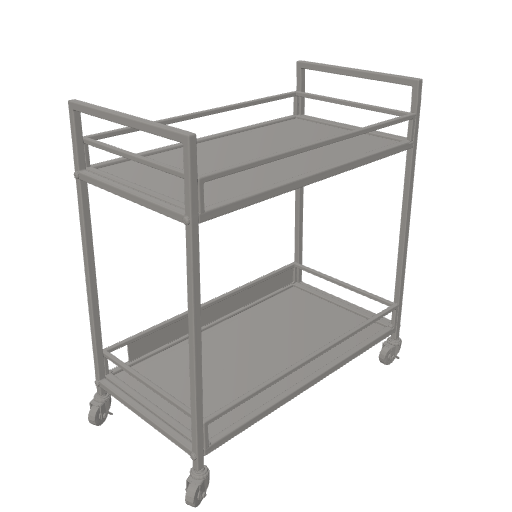 CB2 Drop Leaf Cart