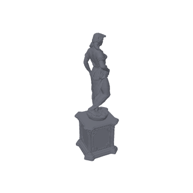 CB2 Bronze Figure